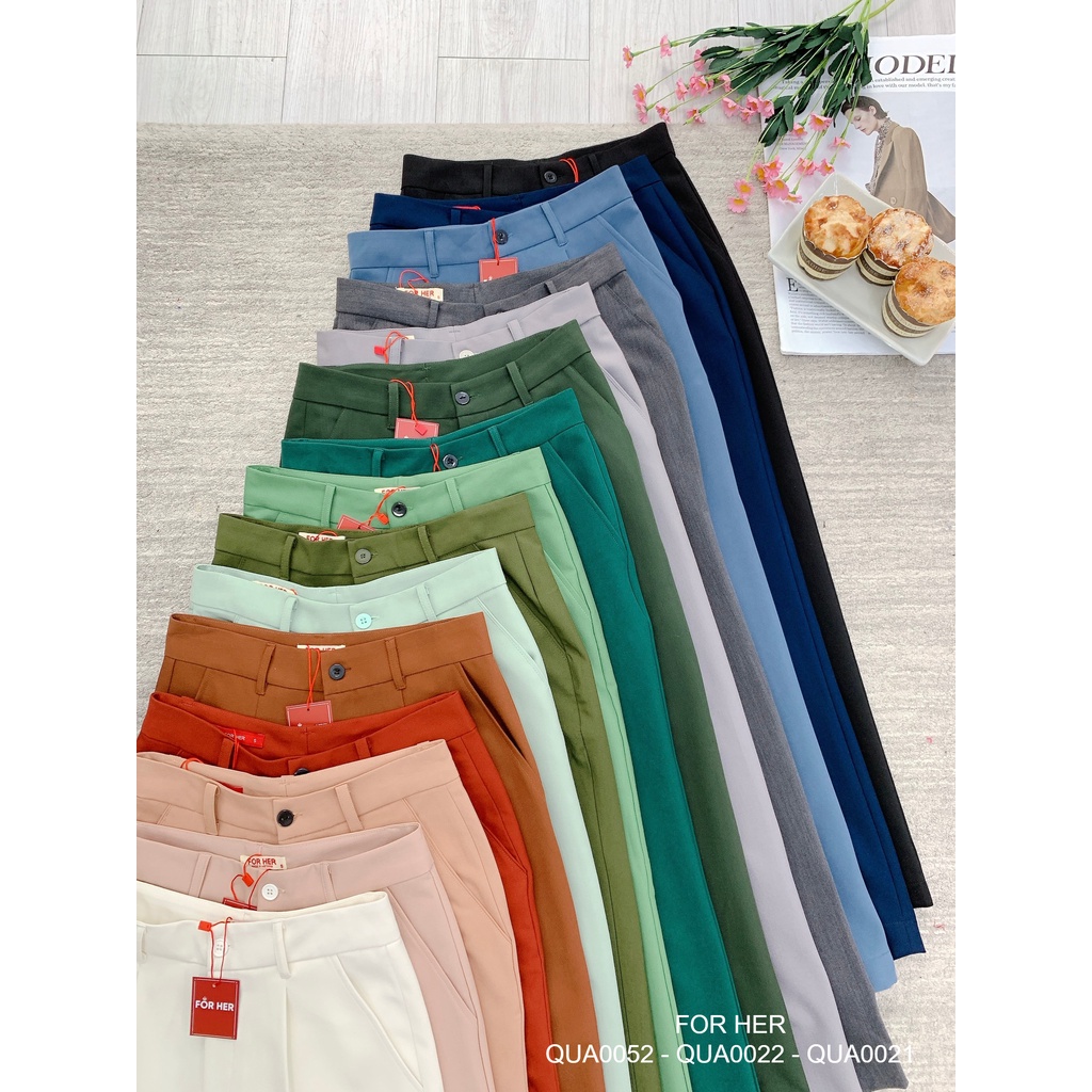 Quần tây công sở nữ form baggy QUA0052 - QUA0022 - QUA0021