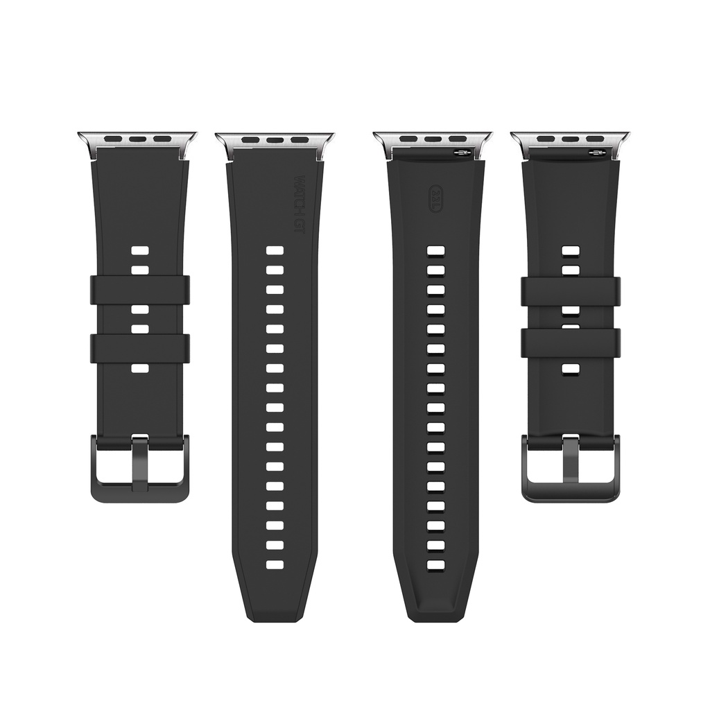 Dây đeo bằng silicon thích hợp cho đồng hồ thông minh Apple Watch 7 6 Se 5 4 3 Iwatch 44mm 40mm 38mm 42mm 41mm 45mm