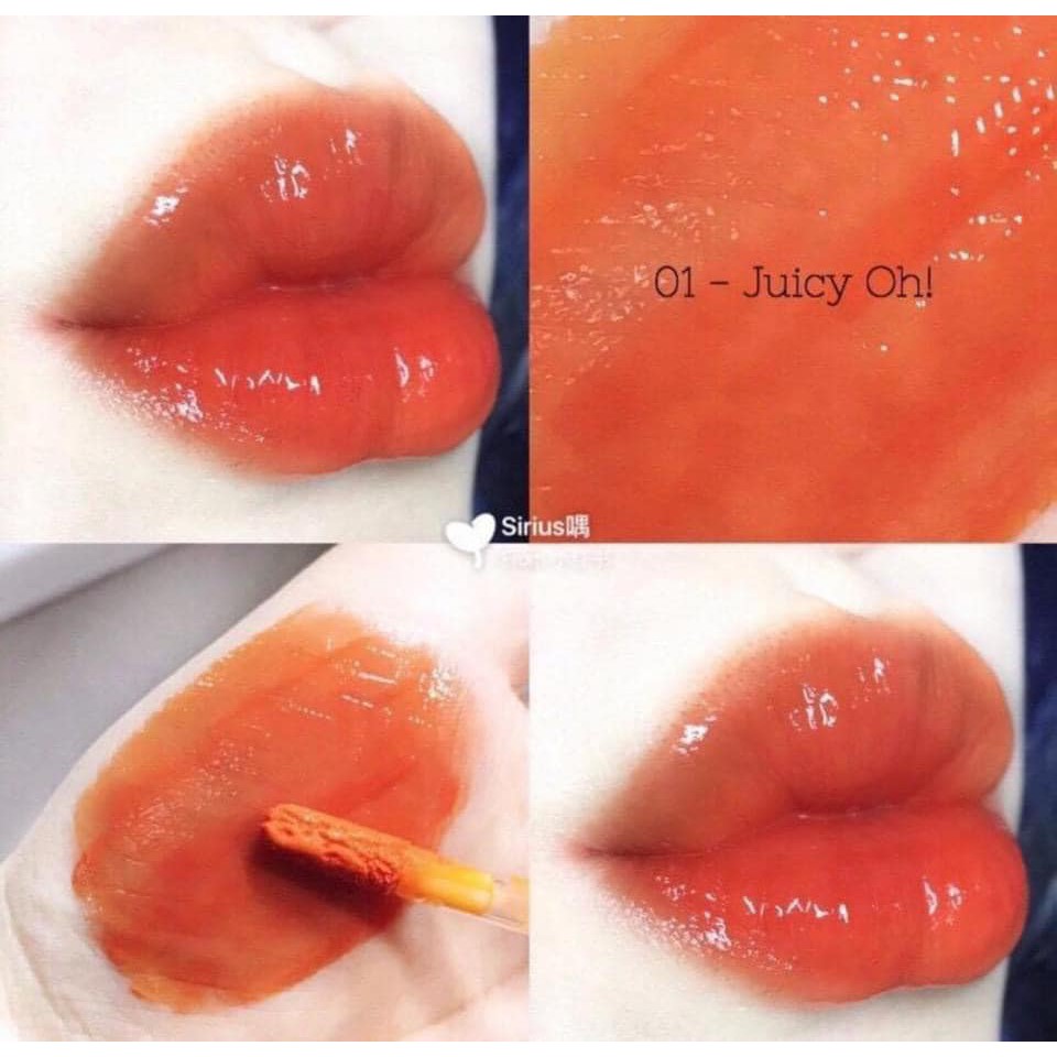 [ 01 Juicy Oh ] Son Tint Lì Romand Juicy Lasting Tint - Cam Sáng | BigBuy360 - bigbuy360.vn