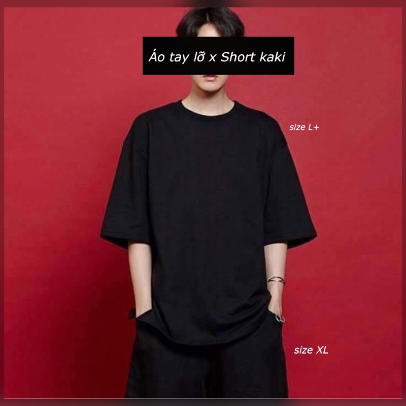 Áo thun oversize unisex tay lỡ 🆘 basic chính hãng AGE2X giá chất lương và giá tốt nhất