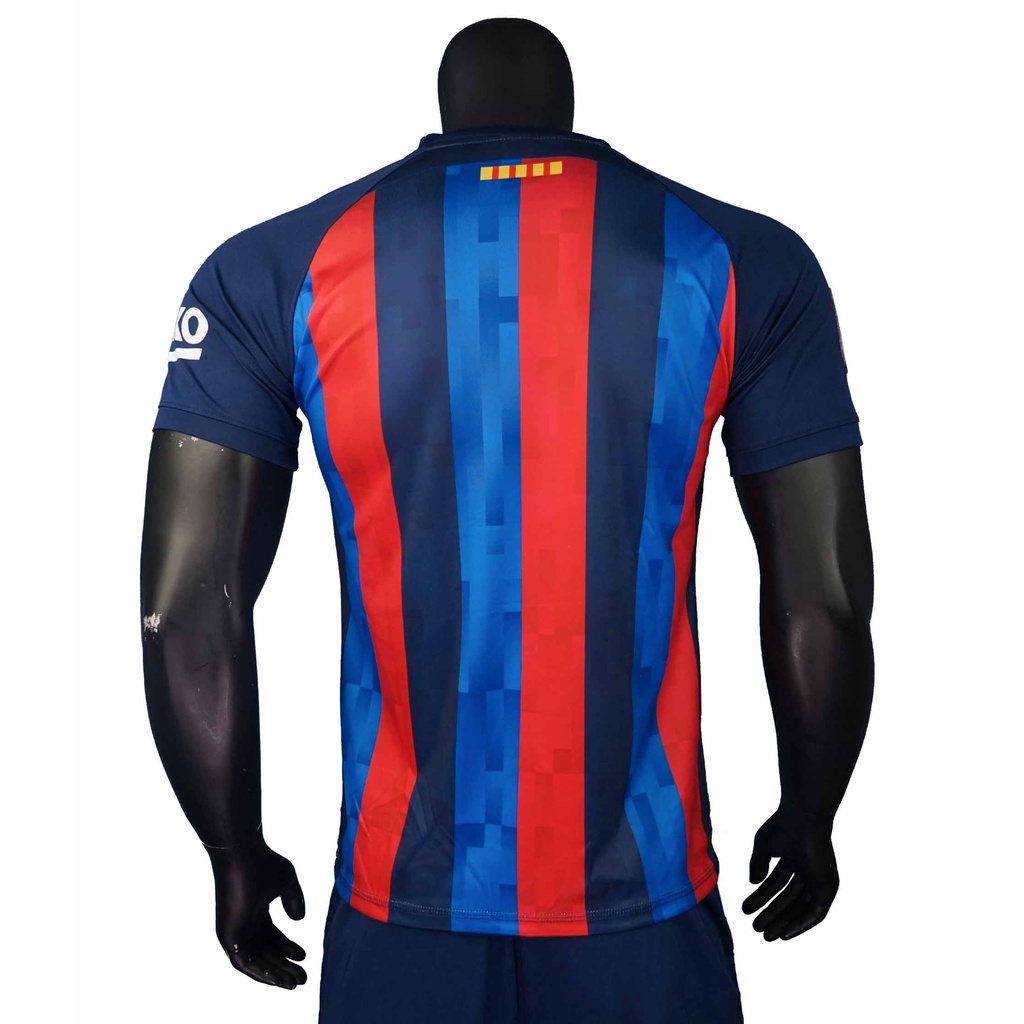 Áo Barca (Câu lạc bộ bóng đá Barcelona) - Áo đá banh thun lạnh cao cấp, thoáng mát, thấm hút, bền màu