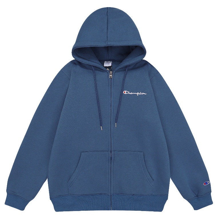 Áo Hoodie Cotton Tay Dài Thêu Họa Tiết Thời Trang Thu Đông Dành Cho Cặp Đôi