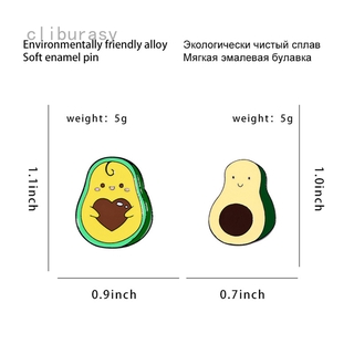 Ghim Cài Áo Hình Trái Bơ Ngộ Nghĩnh