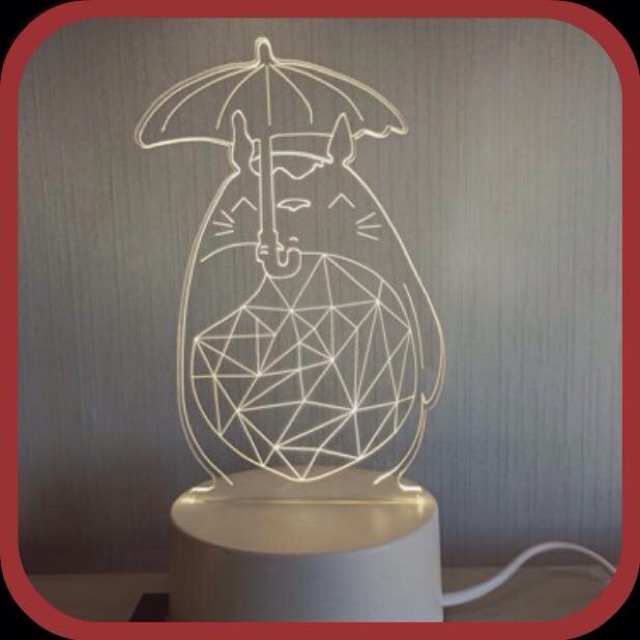 Đèn ngủ Totoro dễ thương cute để bàn đáng yêu trang trí phòng độc lạ giá rẻ