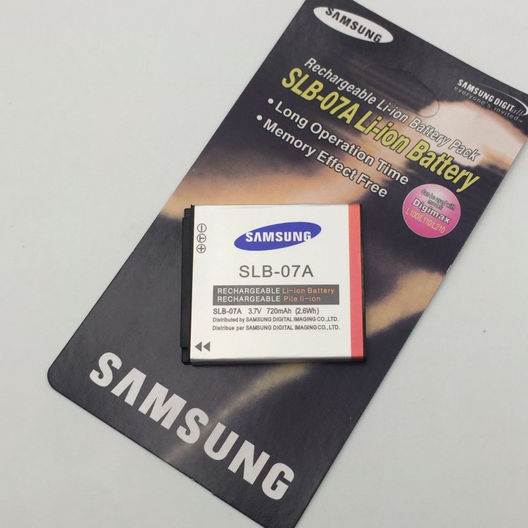 Pin máy ảnh Samsung SLB-07A - Hàng nhập khẩu