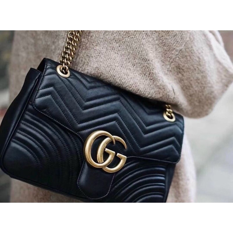 💥Túi Marmont size 32 - da thật - xuất dư - sẵn hàng 💥