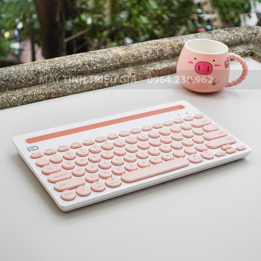 Bàn phím Bluetooth Forter  IK3381 - Hàng Chính Hãng - Bảo Hành 12 Tháng - 1 Đổi 1 Trong 7 Ngày