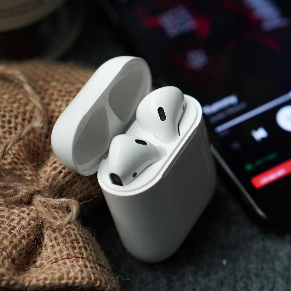 [AirPods 2] Tai Nghe Bluetooth Airpods 2 - Full chức năng  đổi tên định vị sạc không dây - BH 12 tháng -LuvCase