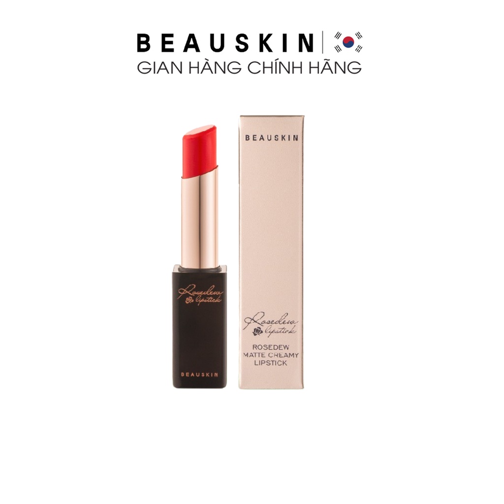 Son Lì Không Trôi BEAUSKIN Rosedew Matte Creamy Lipstick 3.5g - BMML0101210