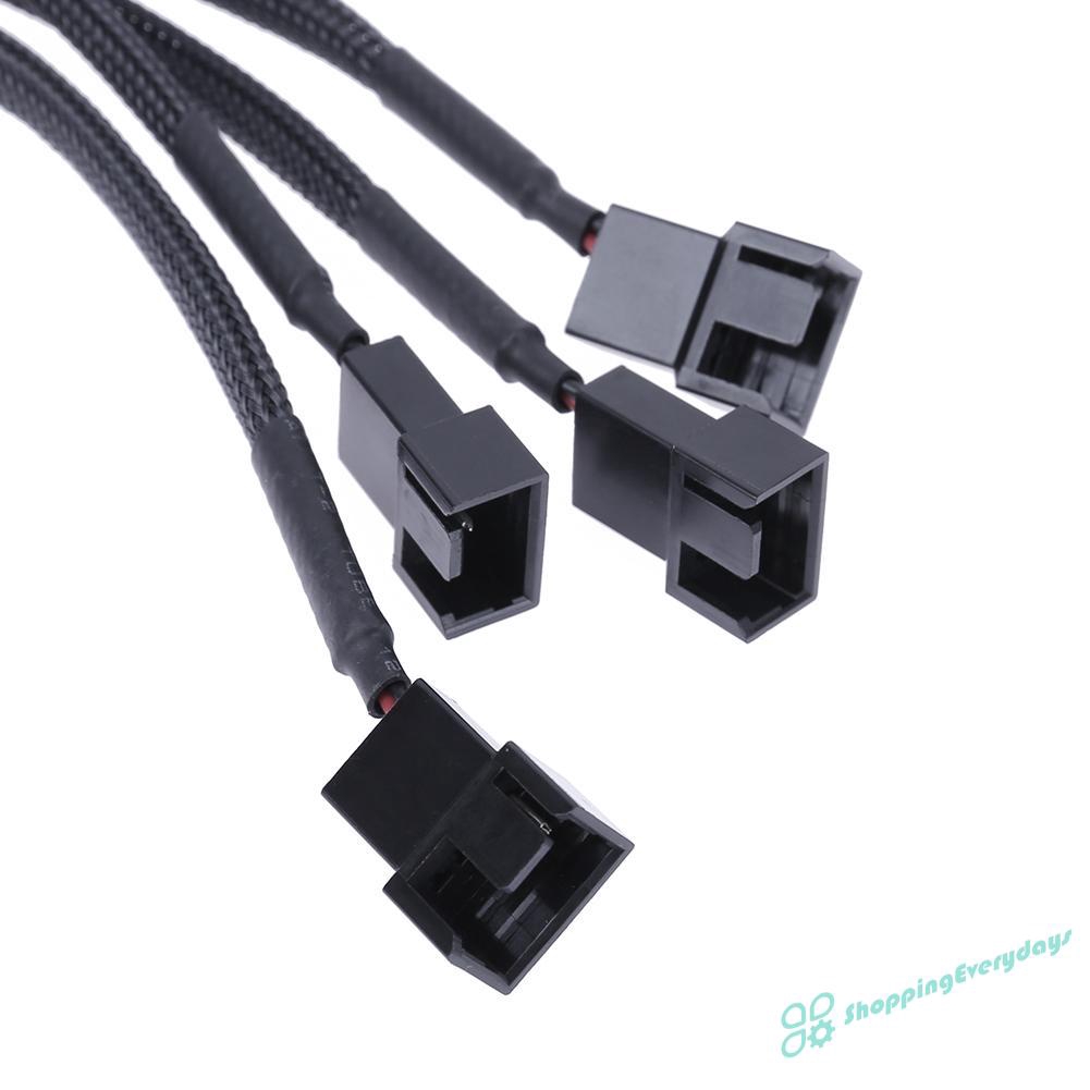 Dây Cáp Chuyển Đổi 4 chấu Ide Molex Sang 4 Cổng 3 chấu/4 chấu