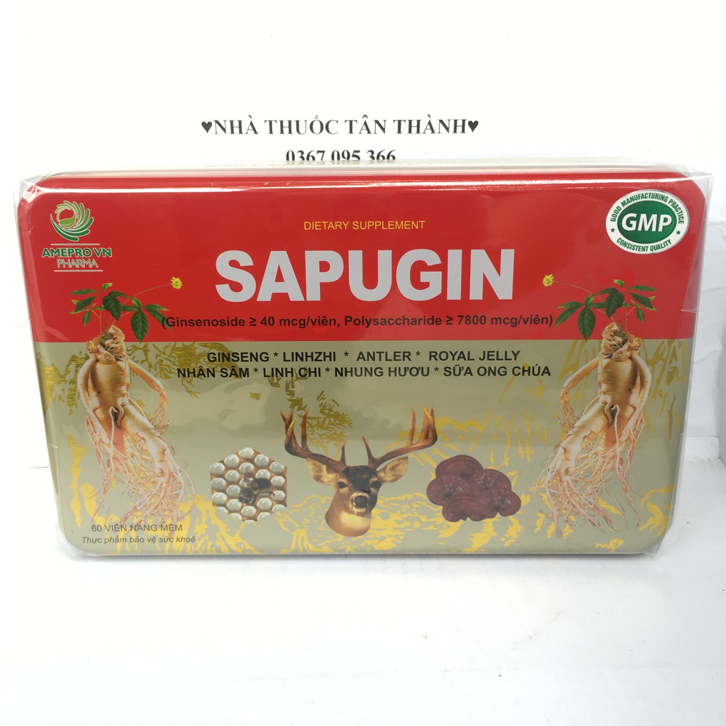 Sâm nhung linh chi Sapugin