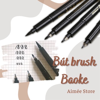 Bút brush Baoke viết tiêu đề, callygraphy dành cho người mới bắt đầu - Aimée Store