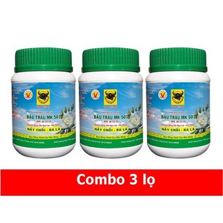 SET 3 CHAI 100 GRAM - PHÂN BÓN LÁ CAO CẤP ĐẦU TRÂU MK 501 (30-15-10)