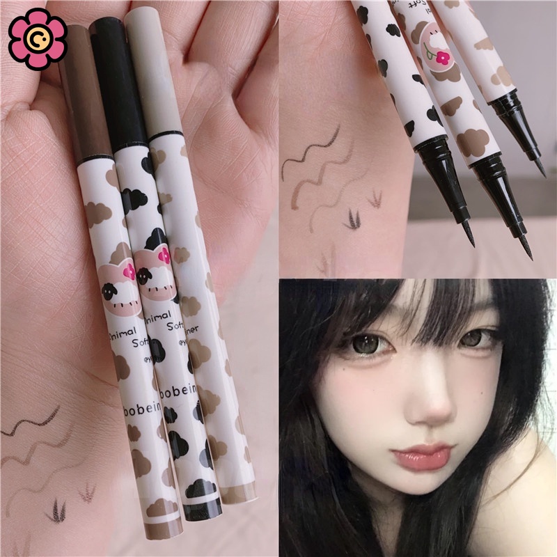 Bút Kẻ Mắt Màu Sắc Siêu Mịn Chống Thấm Nước Không Nhòe Lâu Trôi Cho Người Mới Bắt Đầu