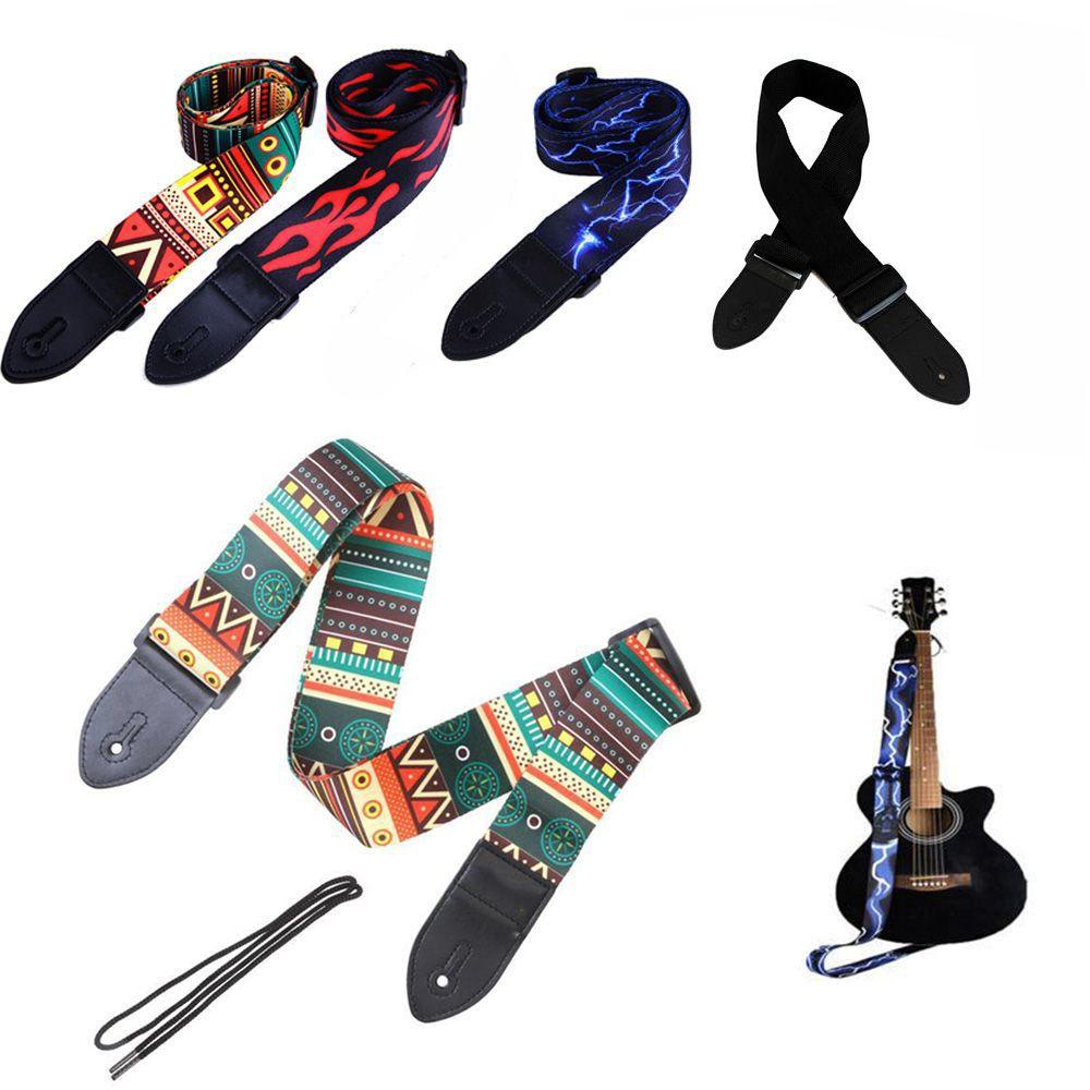WONDER Dây Đeo Đàn Guitar Chuyên Nghiệp Nhiều Màu Sắc Có Thể Điều Chỉnh Ánh Sáng