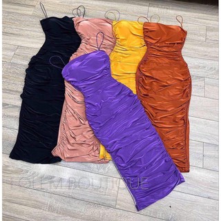 Đầm Lụa Có Mút
