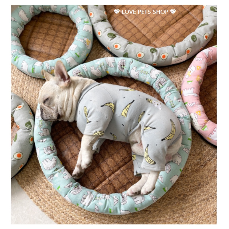 ĐỆM NẰM CHO CHÓ MÈO LÓT CHIẾU CÓI, NỆM NẰM CHO THÚ CƯNG (MẪU MỚI) - LOVE PETS SHOP