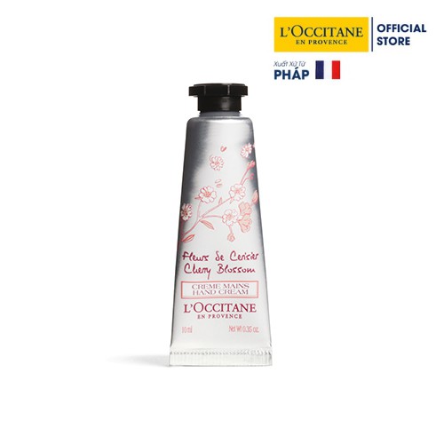 L'Occitane 3 dưỡng tay hương hoa hồng - hoa Anh Đào - hương hoa lan & hoa cam 30ml
