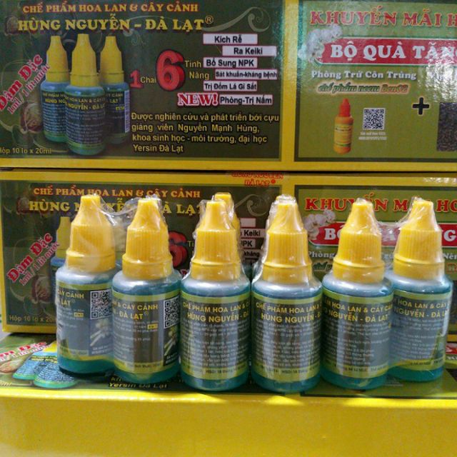 Chế phẩm Hùng Nguyễn hoa lan 6 in 1- lọ 20 ml