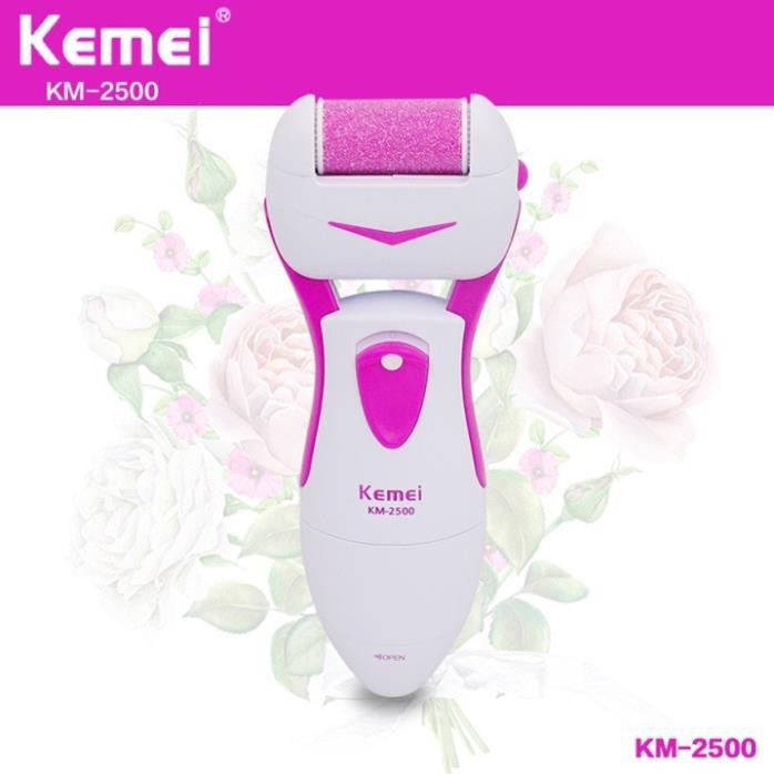 Máy chà gót chân kemei km-2500 dụng cụ nail mài tẩy tế bào chết cắm điện chuyên dụng