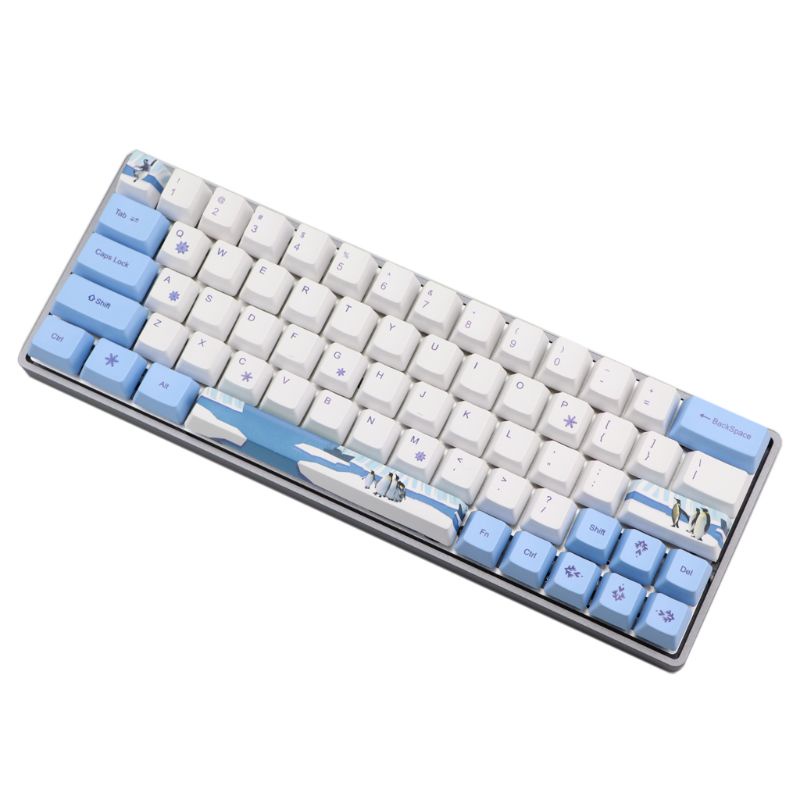 Set Ốp Phím Cách PBT 61 + 11 OEM Cho Bàn Phím Cơ