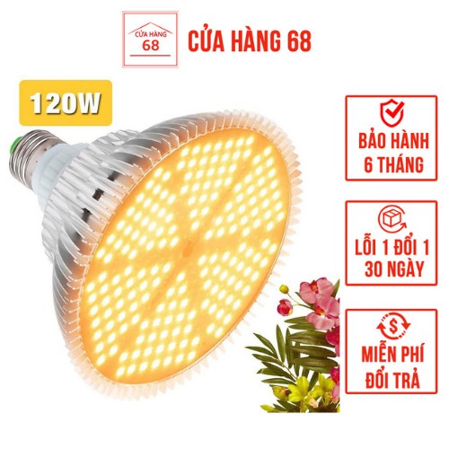 [CÓ SẴN] Bóng Đèn LED kích thích tăng trưởng cho cây trồng, bóng 120W cấu tạo với 180 LED cho ánh sáng vàng TR511