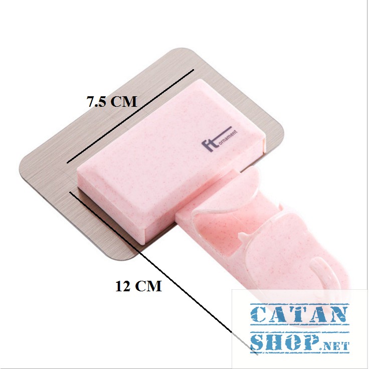Móc Nhựa Dán Tường Treo Thau Chậu, Khăn, Giá Gắn Tường Treo Đồ Nhà Bếp, Nhà Tắm GD378-MTreoThau-2T