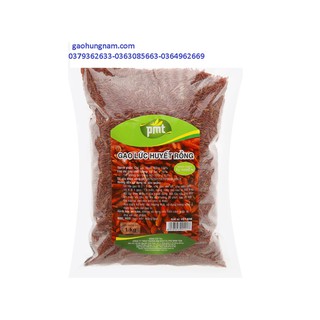 Gạo lứt Huyết rồng -100gr  (HÚT CHÂN KHÔNG) - gạo hưng nam -gaohungnam