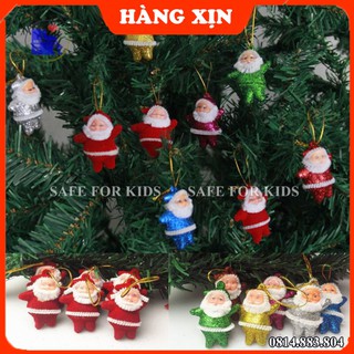 Ông Già Noel - Đồ Trang Trí Cây Thông Noel Siêu Xinh (6 Ông)