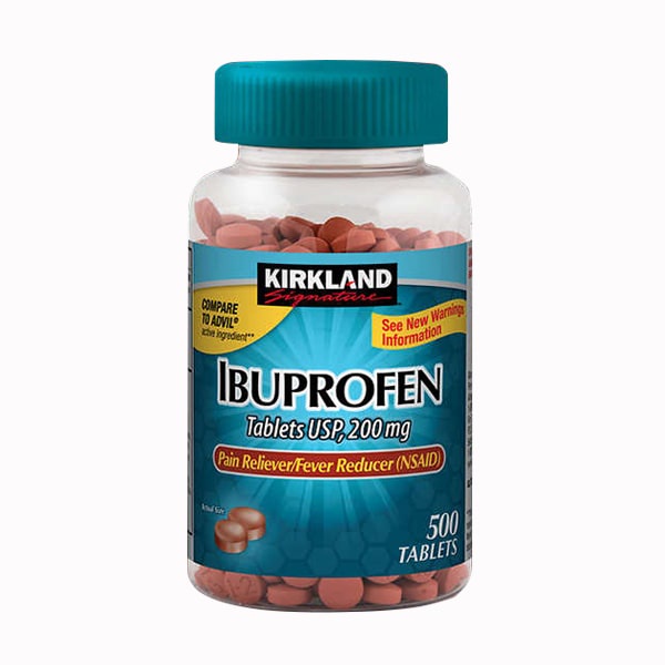 Ibuprofen Tablets 200mg Kirkland 500 viên của Mỹ