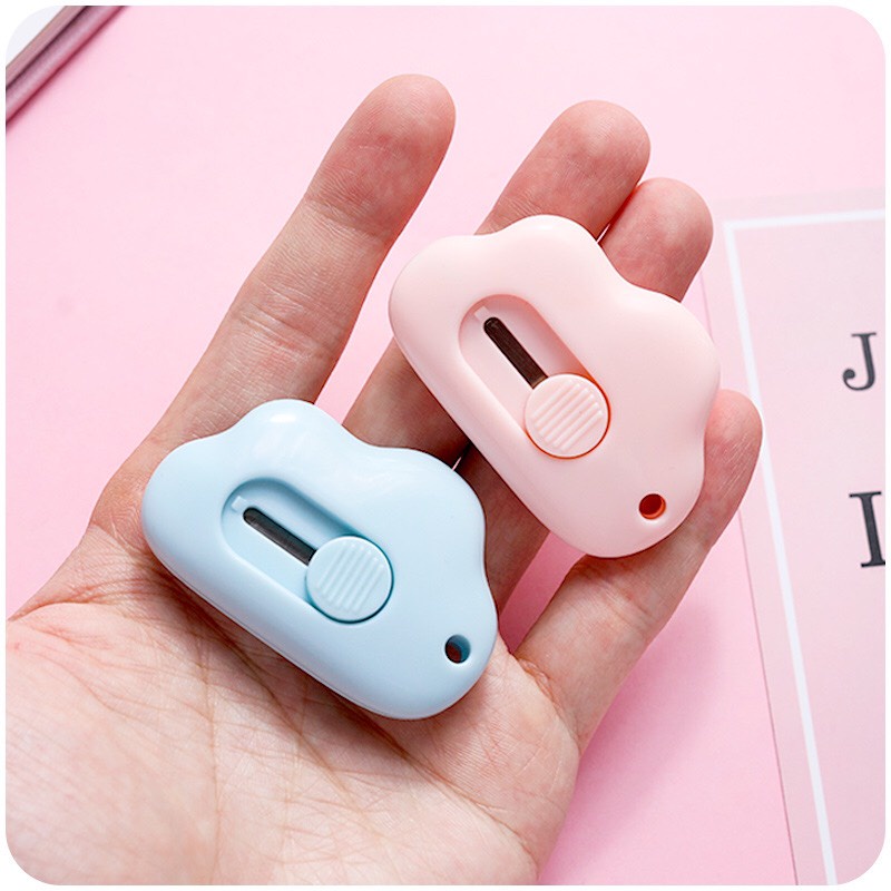 Dao Rọc Giấy Mini, Nhỏ Xinh Hình Đám Mây Cute Dễ Thương A205 CUTE ACCESSORIES TOP 1