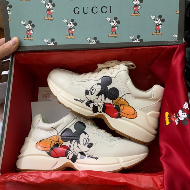 Giầy gucci micky siêu cấp ( full box + free ship )