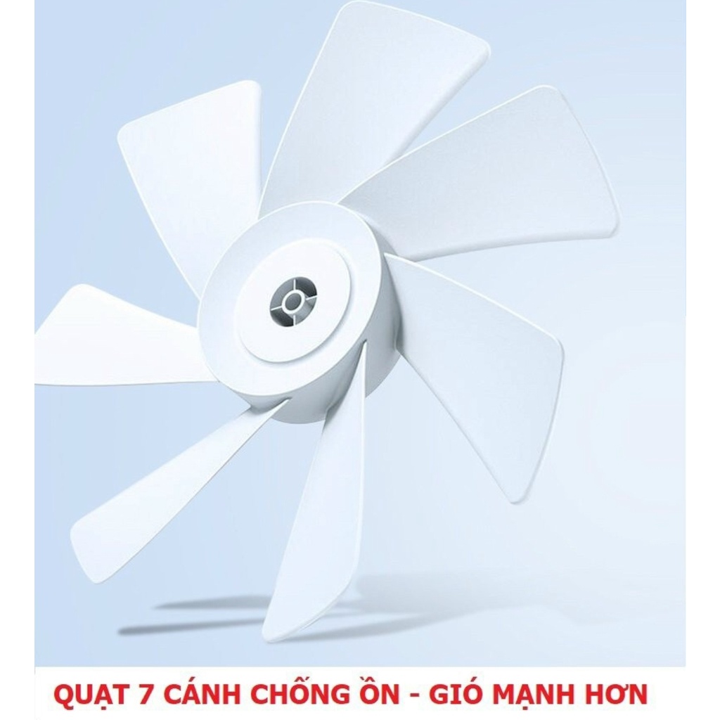 [ Bảo Hành 12 Tháng] Quạt Cây CACMAC 7 Cánh Siêu Êm , Siêu Mát - 3 Chế Độ Gió