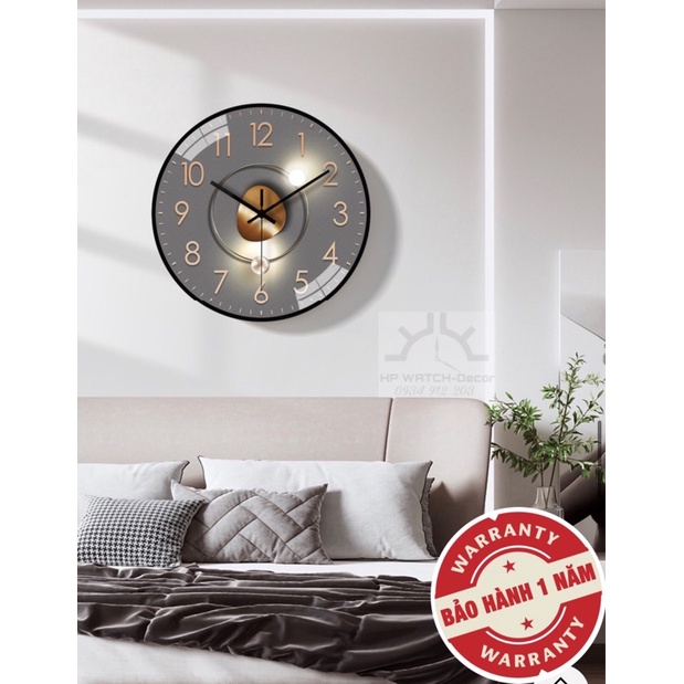 ĐỒNG HỒ TREO TƯỜNG DECOR, ĐỒNG HỒ KIM CHẠY TRÔI; thiết kế phòng khách, văn phòng làm việc, phòng ngủ.