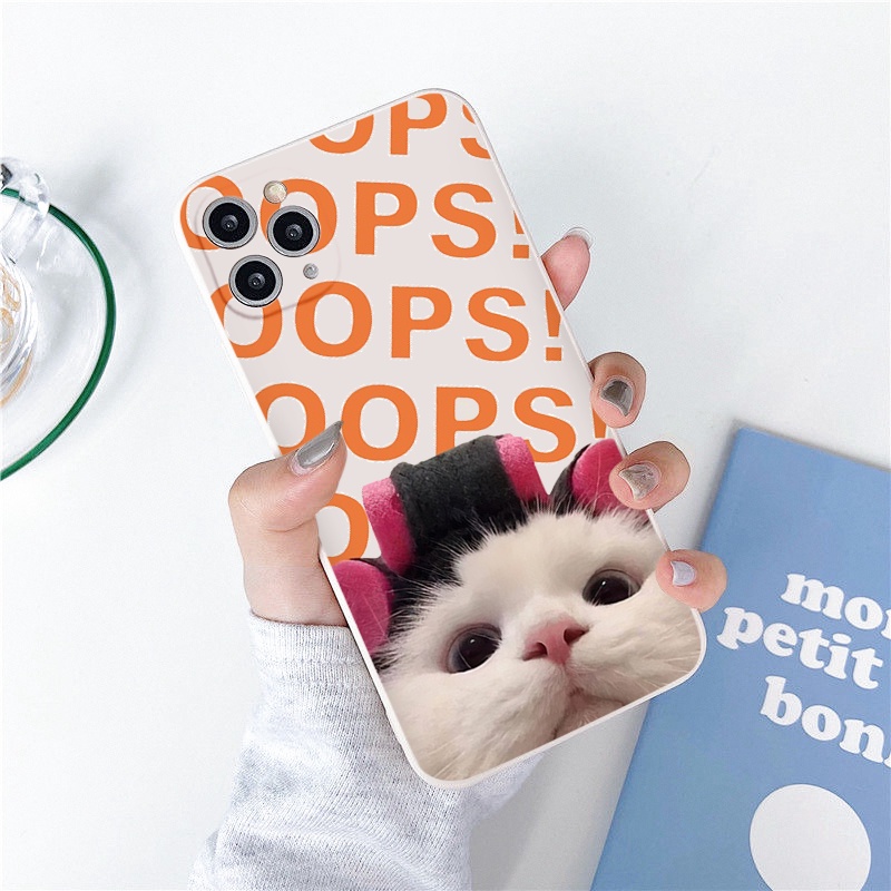 Ốp lưng iphone camera vuông dog cat cute 7/7plus/8/8plus/x/xr/xs/11/12/13/pro/max/plus/pro6/6plus/6s/6splus/