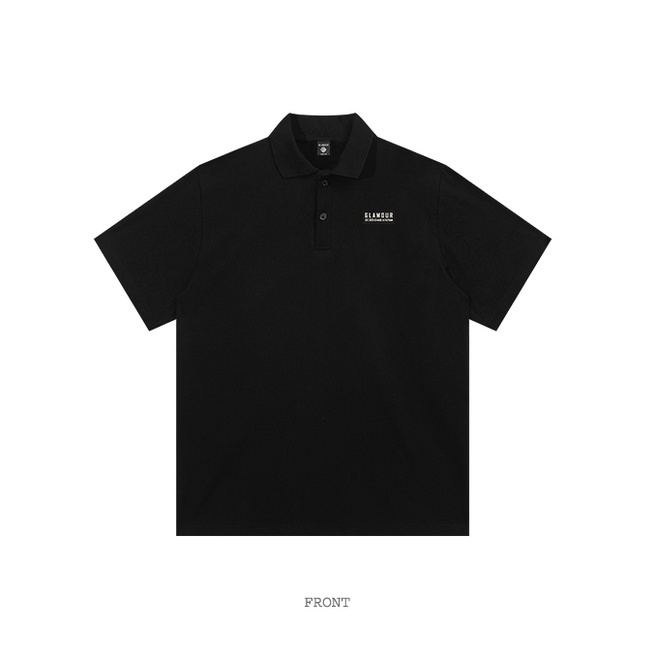 Áo Polo unisex nam nữ basic Glamour - Glamour Basic Polo - Đen/Be/Trắng/Xanh/Nâu