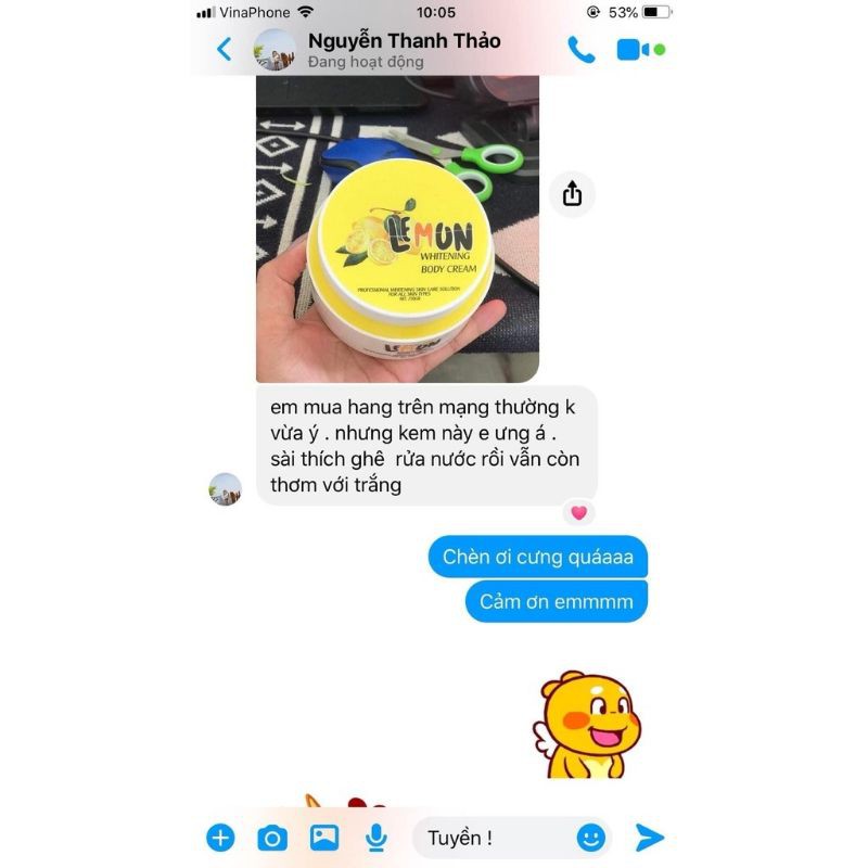 [DEAL SỐC][HÀNG CHUẨN] Kem Body LEMON CHÍNH HÃNG QLADY Siêu Trắng [MUA NGAY] | BigBuy360 - bigbuy360.vn