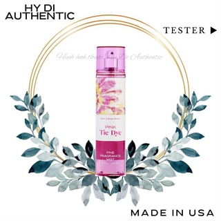 PINK TIE DYE - Xịt thơm toàn thân Bath & Body Works USA