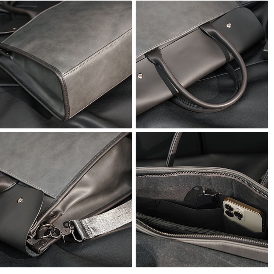 Túi xách nam hàn quốc, túi đeo vai thời trang, cặp công sở nam