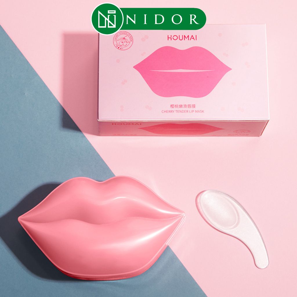 Hộp 20 Miếng Nạ Môi HOUMAI Dưỡng Ẩm Làm Hồng Môi - Nội Địa Trung