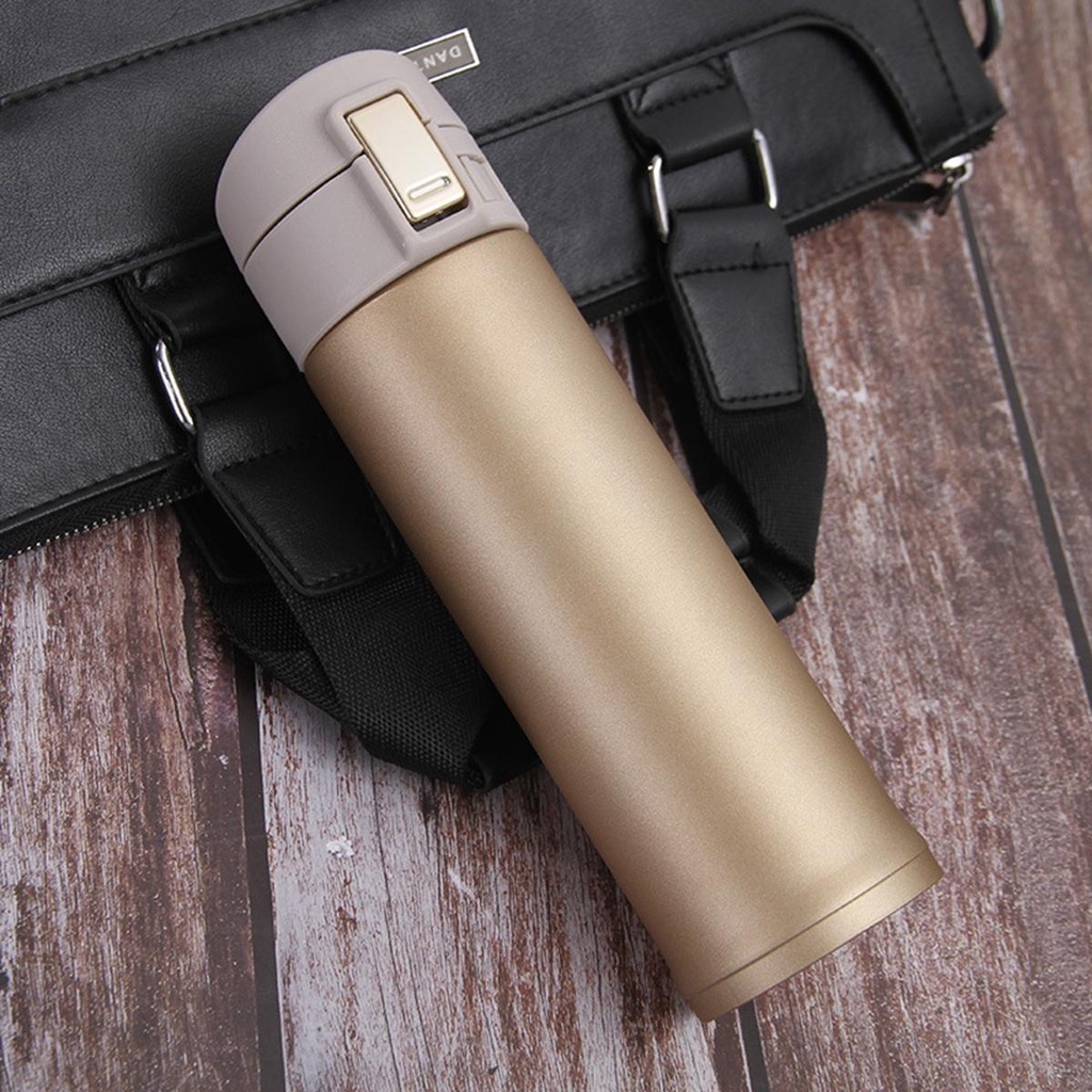 Bình Nước Giữ Nhiệt Chống Tràn Bằng Thép Không Gỉ