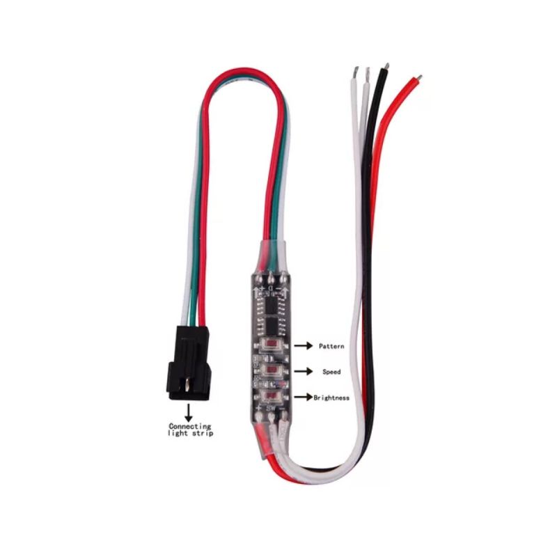 Led dây 5m/ Cuộn hiệu ứng chạy đuổi, mưa sao băng ánh sáng 3000K, 4000K, 6500K RGB