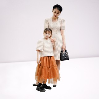 De leah - set đầm ôm a 2 hàng khuy - thời trang mẹ và bé