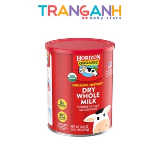 Sữa tươi dạng bột Horizon Organic Dry Whole Milk  Mỹ 870gr cho bé