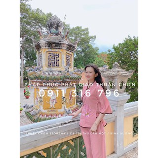 Đồ phật tử / Đồ lam đi chùa dành cho nữ ( THUẬN CHƠN )