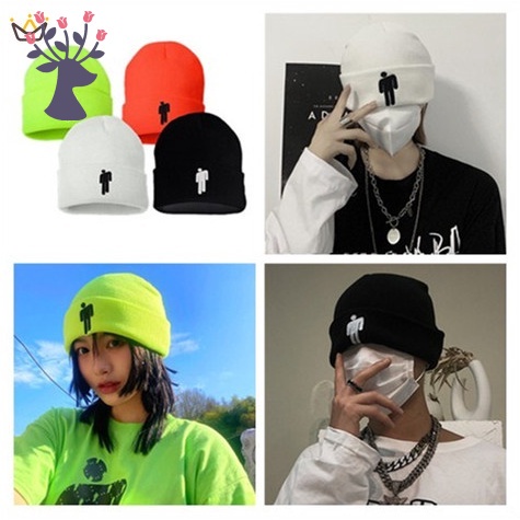 Mũ len dệt kim Beanie đơn giản cho nam và nữ YK