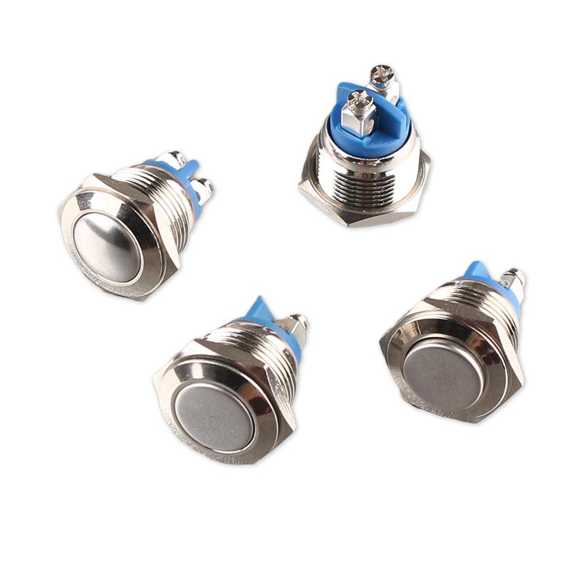 1 Công Tắc Khởi Động Còi Xe Hơi Chống Thấm Nước 16mm 2A / 36V DC