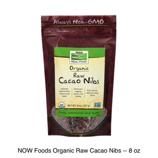 Cacao Nibs Thô Hữu Cơ 227g/ Raw Organic Cacao Nibs