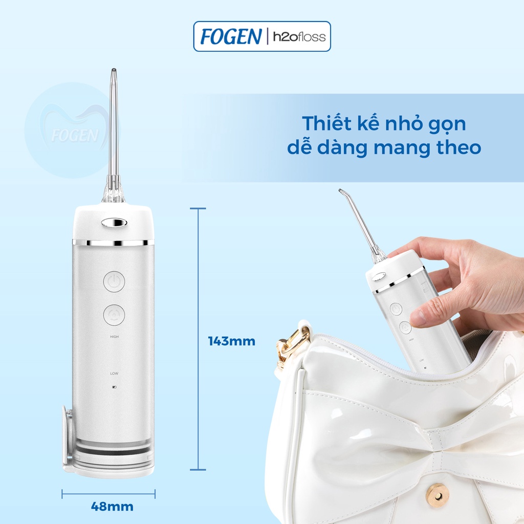 Máy Tăm Nước Mini FOGEN h2ofloss Nhập Khẩu Chính Hãng