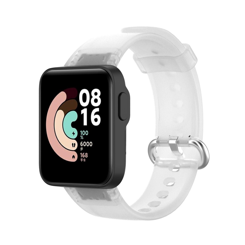 Dây Đeo Thay Thế Chất Liệu Silicon Màu Trơn Thời Trang Cho Xiaomi Mi Watch Lite Redmi